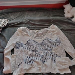Free people lace top
